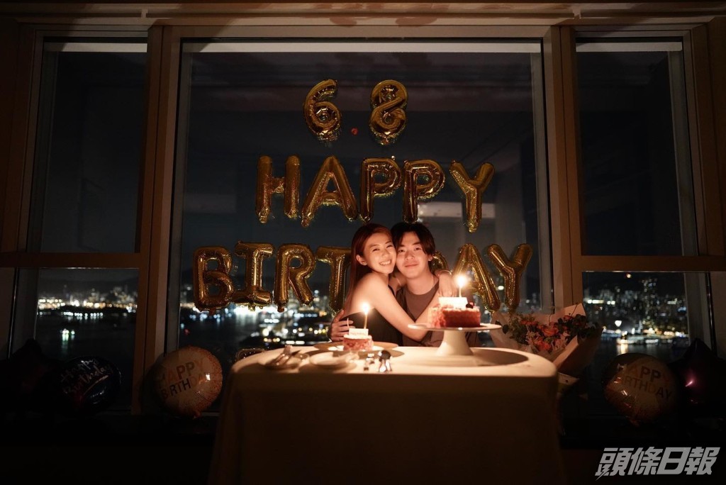 洪卓立希望每年都為女友Hillary搞生日會。